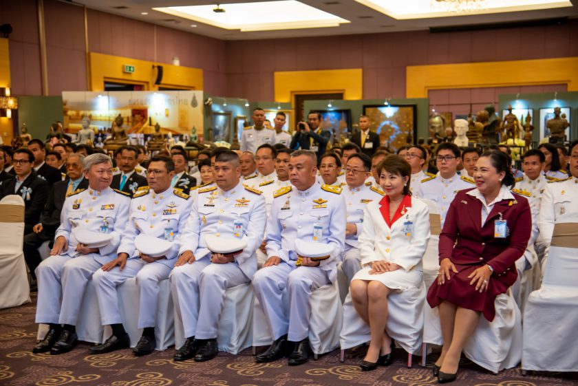 นครปฐม พระเจ้าวรวงศ์เธอ พระองค์เจ้าสิริภาจุฑาภรณ์ เสด็จเป็นประธานเปิดนิทรรศการศิลปะสืบสานพระราชปณิธาน 62 และสยามประติมากรรม ครั้งที่ 2