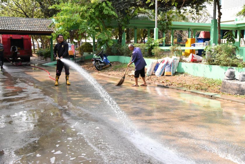 สาธารณสุขชื่นชมโรงเรียนดำเนินการป้องกันไข้หวัดใหญ่ สายพันธุ์ A และ B ในโรงเรียน ดูแลสุขภาพนักเรียนใกล้ชิด