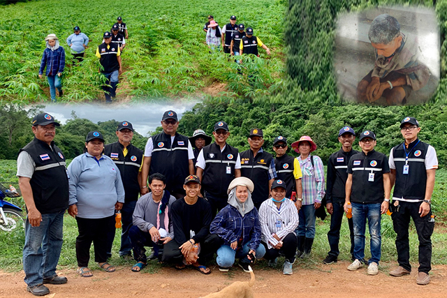 ศูนย์ตอบโต้ภัยพิบัติจังหวัดราชบุรี ร่วมค้นหาบุคคลสูญหาย