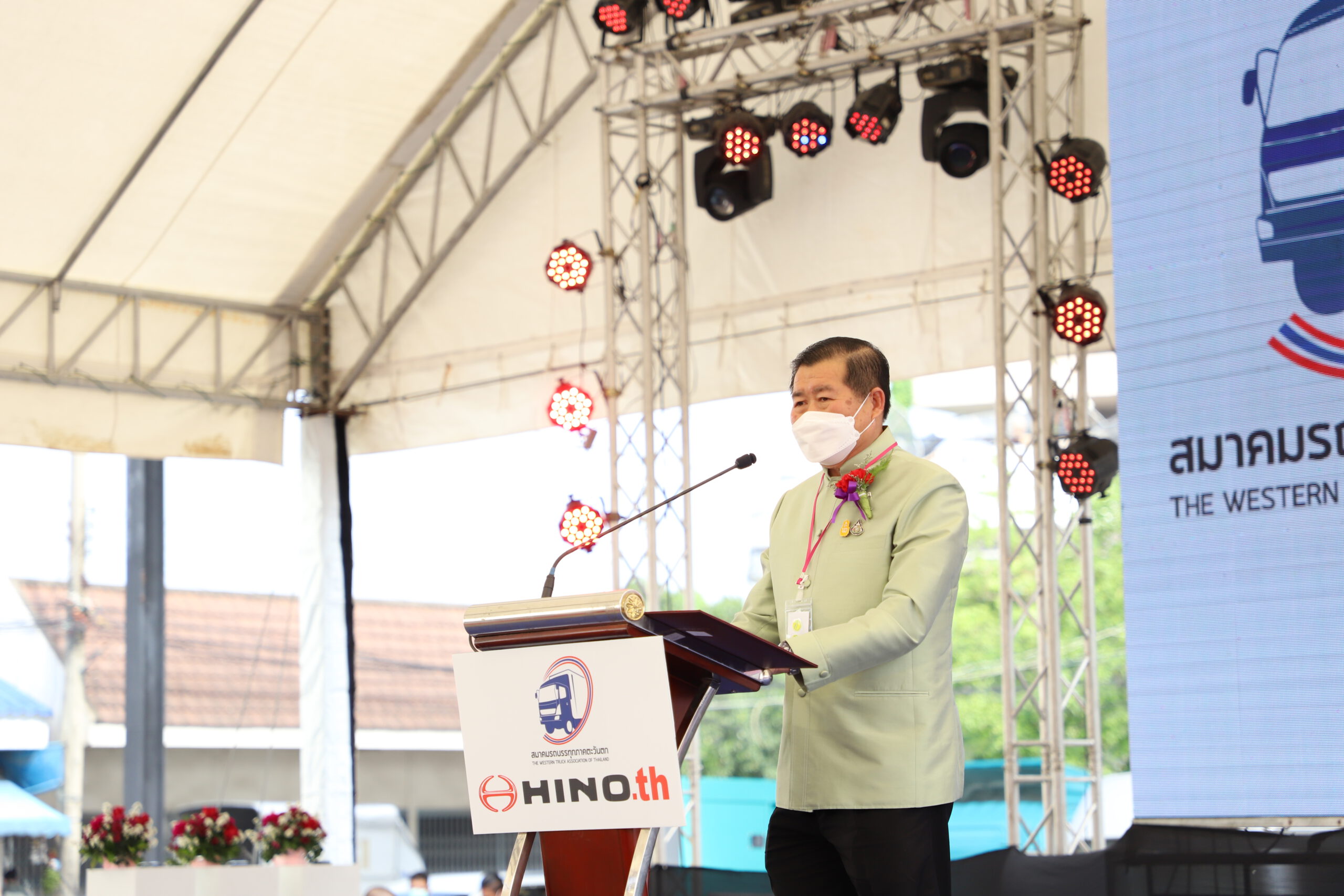รัฐมนตรีช่วยว่าการกระทรวงมหาดไทย เปิดงานประชุมใหญ่สามัญประจำปี 2564 "The 6" " Western Motor Expo 2022 "