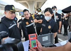 นครปฐม  ปฏิบัติกำร Kick Off  “รัฐเข้ม ตรวจจับ ปรับจริง ห้ามใช้รถควันดำ”