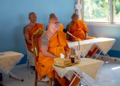 กระทรวงยุติธรรม จัดโครงการปฏิบัติธรรม สร้างปัญญา และพัฒนาจิตใจ หลวงพี่น้ำฝน นำพุทธประวัติองคุลิมาร บรรยายธรรมเรือนจำกลางนครปฐม