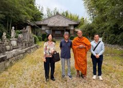 หลวงพี่น้ำฝน สำรวจวัดร้างโบราณ อายุนับร้อยปี จังหวัดมิเอะ ประเทศญี่ปุ่น วางแนวทางพระสงฆ์ พุทธศาสนิกชนไทย-ญี่ปุ่น ปัดฝุ่นพัฒนาเป็นศูนย์รวมใจอีกครั้ง