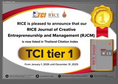 มทร.รัตนโกสินทร์ ยกระดับคุณภาพวารสารวิชาการ RJCM สู่ TCI Tier 1