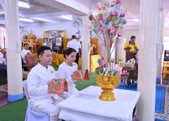 นครปฐมจัดกิจกรรมเข้าวัดปฏิบัติธรรมวันธรรมสวนะ