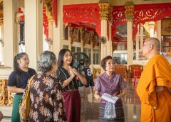 ลูกเรียนโขน แม่เรียนนาฏศิลป์ กิจกรรมวันหยุดที่ไม่ได้มีแค่เรื่องกินเที่ยว คอมมูนิตี้สืบสานวัฒนธรรม วัดไผ่ล้อมพระอารามหลวง จังหวัดนครปฐม